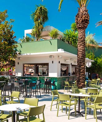 Camping la Sir&egrave;ne - Bars et restaurants - Sir&egrave;ne Beach - Bar et terrasse