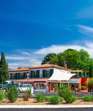Camping le Bois de Valmarie - Entrée et réception du camping Le Bois de Valmarie