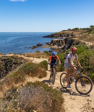Camping la Sirène - Activiteiten en animaties - Afdaling op mountainbike in Catalonië