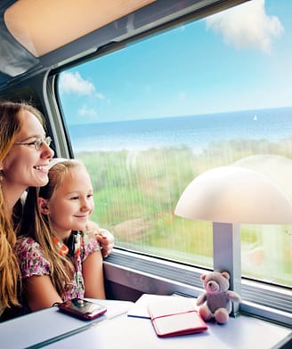 Camping La Sirène Venir en train