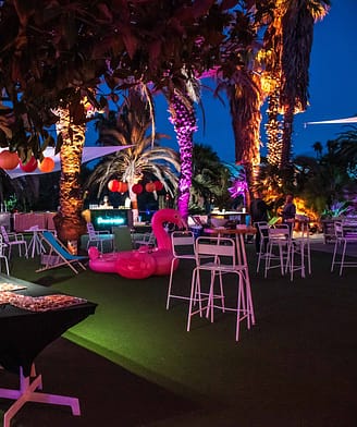 Sirène Holidays - Sirène Events - Velada en la terraza del Sirène Beach, catering