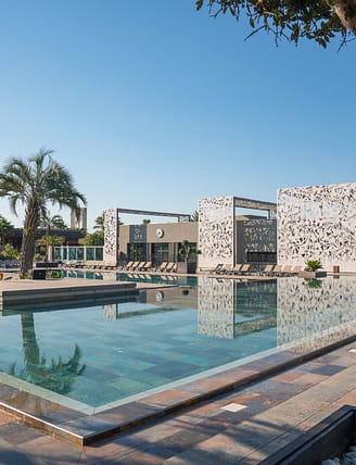 Le Brasilia campsite, Papillon Spa swimming pool