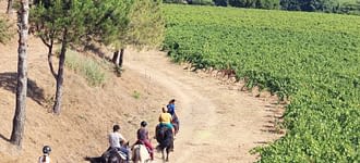 Campeggio Les Tournels: Attività - Passeggiata a cavallo