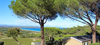 Camping les Tournels : Locations avec vue sur la mer