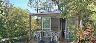 Camping les Tournels : Cottage Provence - Vue extérieure