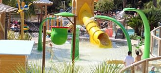 Camping les Tournels : Espace aquatique - Jeux d'eau et pataugeoire