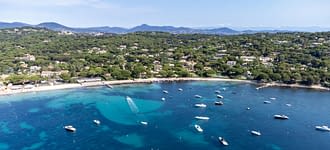 Camping les Tournels : Golfe de Saint-Tropez - Vue aérienne