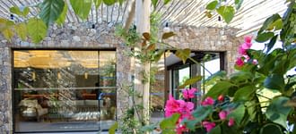 Campeggio Les Tournels: Servizi - Ingresso dell’accoglienza