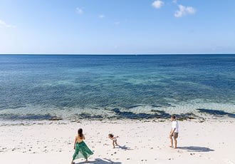 Les Terrasses de Kersiny - La plage de sable blanc - Plage idéale pour la famille