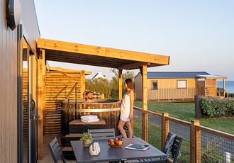 Les Terrasses de Kersiny - Le concept Azur Premium - Bain nordique privatif sur terrasse