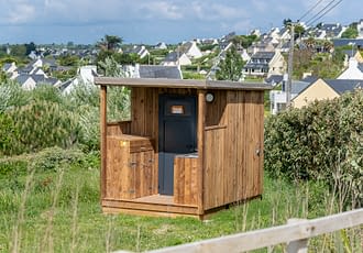 Emplacement Dune Premium avec électricité et sanitaire individuel