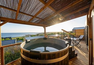 Les Terrasses de Kersiny - Camping Cap Sizun - Hébergement haut de gamme à Plouhinec