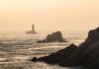 Les Terrasses de Kersiny - Camping Pointe du Raz - Couché de soleil depuis la pointe du Raz