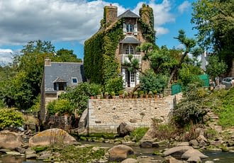 Les Terrasses de Kersiny - La cité des peintres de Pont-Aven - Vue d'une maison