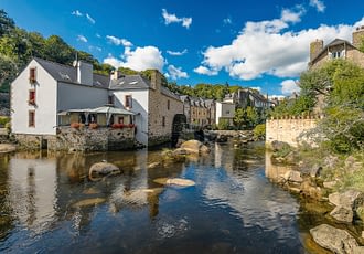 Les Terrasses de Kersiny - La cité des peintres de Pont-Aven - Vue de l'Aven