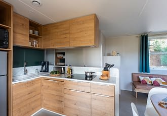 Camping les Tournels : Cottage Calypso - Cuisine