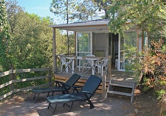 Camping les Tournels : Cottage Provence - Vue extérieure