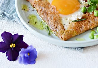 Les Terrasses de Kersiny - La restauration - Galette bretonne