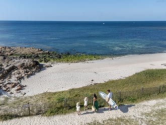 Les Terrasses de Kersiny - Der weiße Sandstrand - Strand mit kristallklarem Wasser