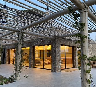 Campeggio Les Tournels: Servizi - Patio della reception