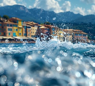 Campingplatz Les Tournels: Ein Hauch von Glamour in Saint-Tropez - Blick auf den Hafen