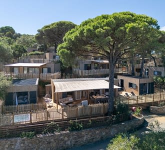 Campeggio Les Tournels: Cottage Chênes Lièges - Vista aerea