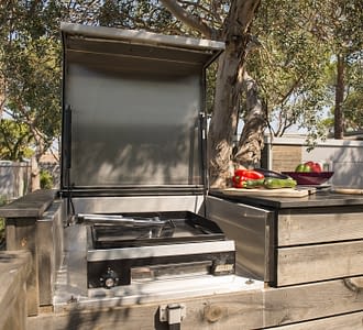 Campeggio Les Tournels: Cottage 4 persone L'Oustaloun - Barbecue sulla terrazza