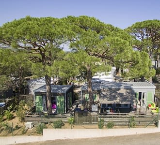 Campeggio Les Tournels: Cottage 6 persone L'Oustaloun - Vista aerea dell’alloggio