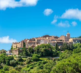 Campingplatz Les Tournels: Entdeckung der Dörfer am Golf von Saint-Tropez - Das Dorf Ramatuelle