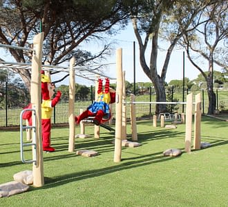 Camping les Tournels : Activités - Aire de jeux extérieure