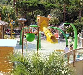 Campeggio Les Tournels: Parco acquatico - Giochi d’acqua e piscina bassa