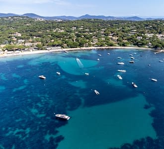 Campeggio Les Tournels: Golfo di Saint-Tropez - Vista aerea