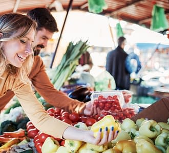 Camping les Tournels : Marché de Ramatuelle - Vente de produits frais