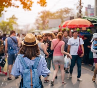 Camping les Tournels : Marché de Ramatuelle - Balade dans les allées du marché