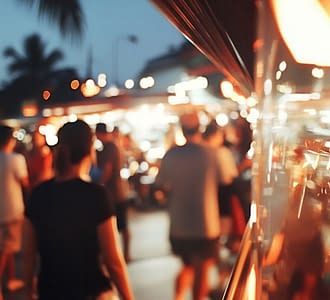 Camping les Tournels : Marché de Ramatuelle