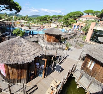 Camping les Tournels : Spa - Cabanes sur pilotis