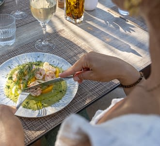 Restaurant : camping Les Tournels