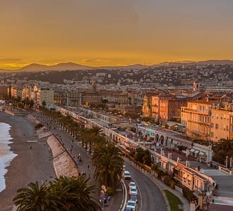 Camping Les Tournels : Nice - Coucher de soleil