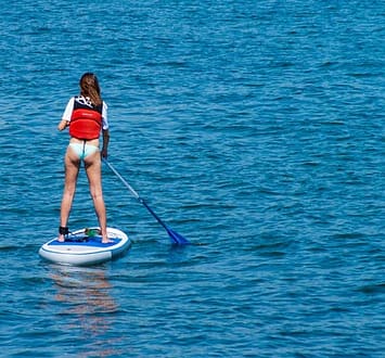 Paddle à Valras-Plage