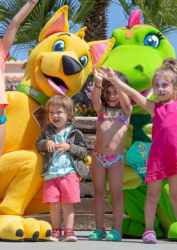 Amfora campsite - Everything for children - Children&rsquo;s entertainment with the campsite mascots