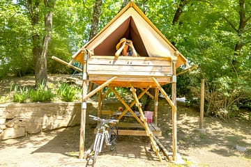 Camping Arc en Ciel - Verhuur - Tipi Hut