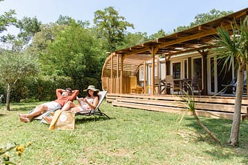Plage Fleurie campsite - Rentals - Livia Premium Cottage - 4 persons - 2 bedrooms - Master bedroom