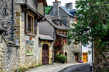 Ardèche - Mont Gerbier de Jonc - Village médiéval de Sainte-Eulalie d\'Olt