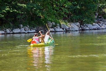 Camping La Plage Fleurie - Activiteiten - Stel kano&euml;t op de Ard&egrave;che