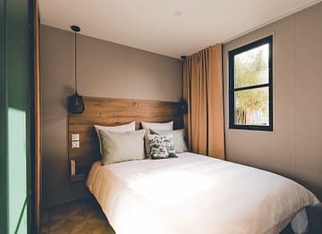 Camping La Sir&egrave;ne - Alojamientos - Cocoon 2 - 4 personas - 2 habitaciones - Habitaci&oacute;n de matrimonio