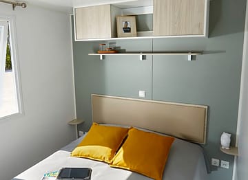 Camping la Sir&egrave;ne - H&eacute;bergements - Sir&egrave;ne 2 - 4 personnes - 2 chambres - Chambre