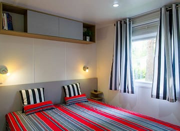 Camping la Sirène - Accommodaties - Sirène 2 Confort - 4 personen - 2 slaapkamers - Master suite