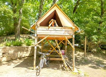 Camping Arc en Ciel - Verhuur - Tipi Hut