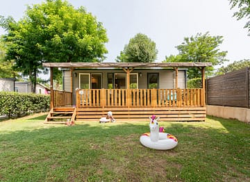 Plage Fleurie campsite - Holiday rentals - Calys Cottage - 4 people - 2 bedrooms - Outside