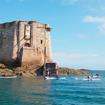 Les Mouettes - L\'insubmersible Château du Taureau - Kayak